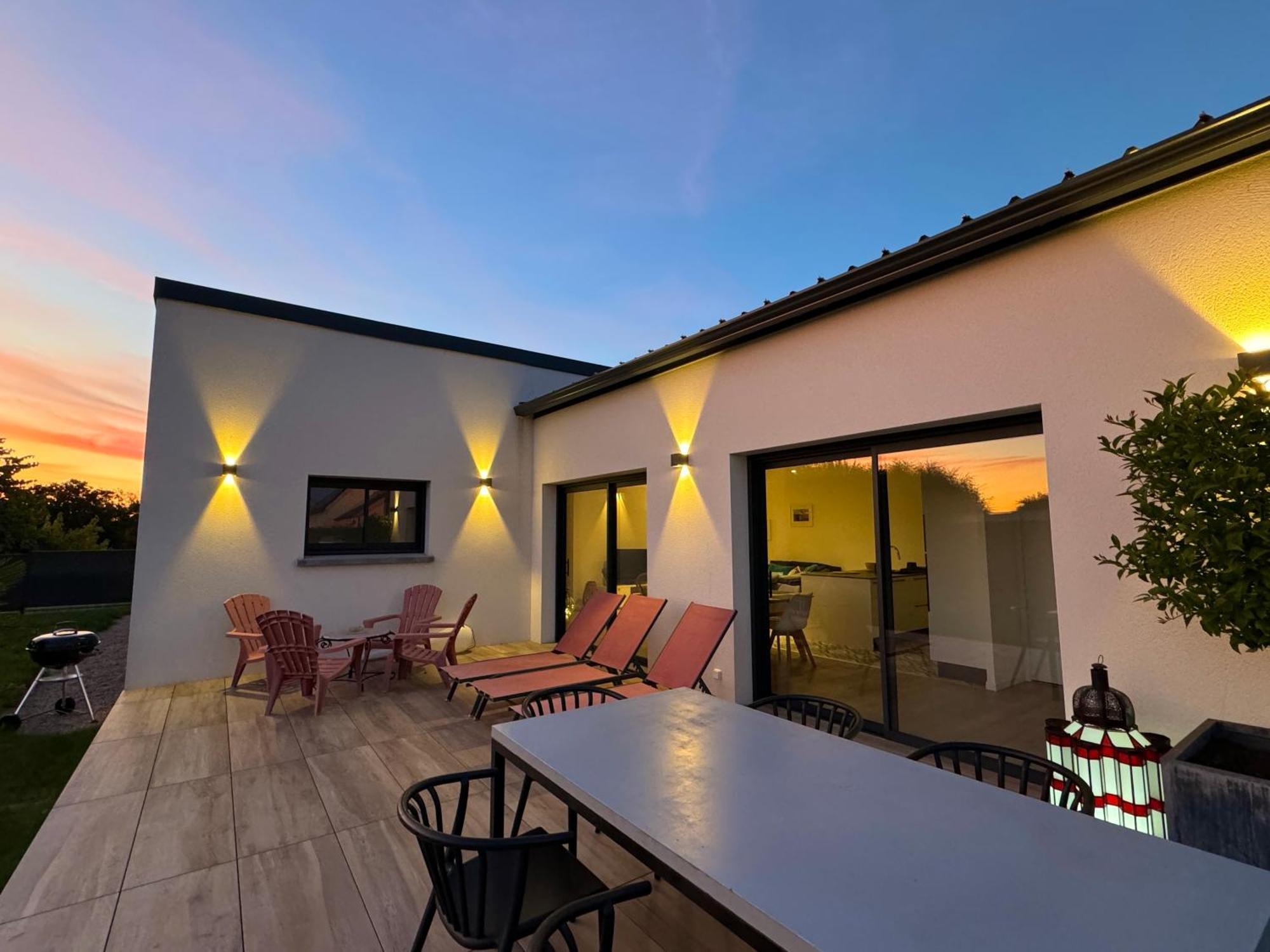 Maison Neuve 4 Etoiles Plain-Pied Proche De La Mer Plurien Екстериор снимка